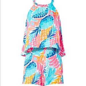 Lily Pulitzer Edona Romper Size 00 NWT